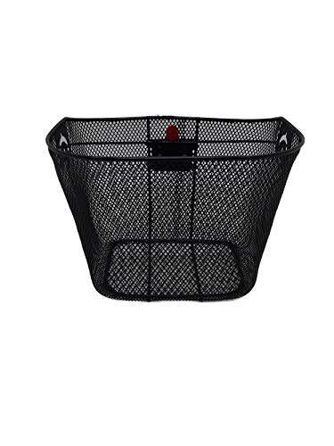 WieWin Fahrradkorb Lenkerkorb engmaschig abnehmbar mit Halterung Cover