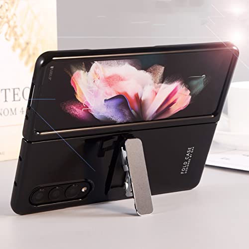 Coque en métal Samsung Galaxy Z Fold 3 noire de protection intégrale