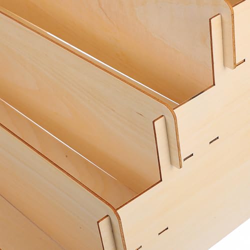 Présentoir à cartes de vœux en bois de lime design épuré - 4