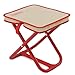 Anmiro Portable Stool Camping Stool,Mountaineering and Hiking 12.6-Inch Portable Folding Stools for Outdoor Gardening and Beach Camping Fishing,Folding Stool with Carry Bag to 200LB Load Capacity