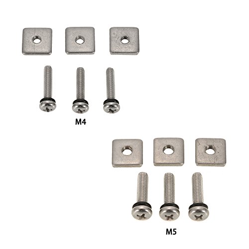 Parafusos, Andoer 3 Prancha de surfe de aço inoxidável universal longboard fin parafuso kit de subst