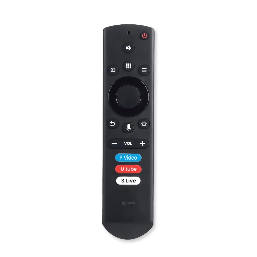 7SEVEN® Compatible with Thomson Tv Remote Original Suitable for Smart Android 4K LED FHD QLED Television - Pairing Must Bluetooth Remote with Voice Command (B0CG3CP11Y) Amazon Price History, Amazon Price Tracker