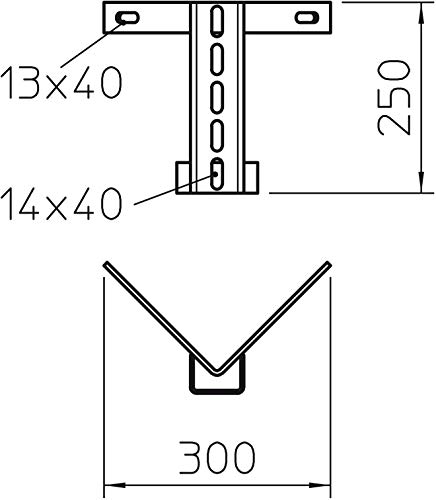 Support d'angle de précision pour fixation murale mécanique renforcée - 3