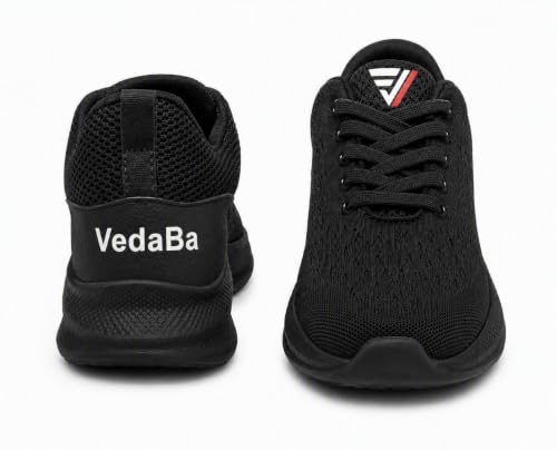 Image of Unisex Kids Sports Shoes | Lightweight Lace-Up Sneakers | Breathable Mesh Upper | Cushioned Sole | Comfortable Walking Running Casual Shoes for Boys & Girls