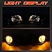 Front Bumper Fog Light For Mitsubishi For Montero For Pajero Sport 2000 2001 2002 2003 2004 Car Front Bumper Headlights Headlamp Drl Headlight