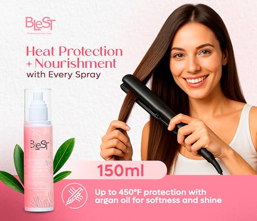 Spray protector térmico con aceite de argán 150 ml miniatura 2