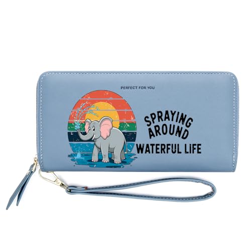 OIDERY Personalized Animal Type Women's Wallet,Birthday Gift,Holiday Gift for Wife,Thanksgiving Gift for Parent