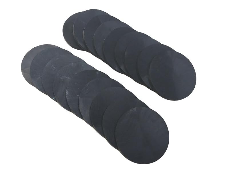 Graphite Disc Disc Plate High Purity Graphite Sheet Round High Strength High Density High Purity (Size : 30x5mm 5pcs)