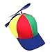 ZYCX123 1Pc Baseballmütze mit Propeller Lustige Propeller-Hut Kreative Airscrew Hat Multi-Color Cap Baseball-Mütze Für Erwachsene Souvenirs