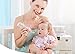 Gaodear Silicone Squeeze Cereal Feeding Bottle，Baby Food Feeder Dispensing Spoon (Pink,4oz/120ml)