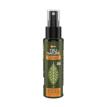 Tru Nature Herbal Mosquito Repellent Body Spray 100ml | Paediatrician Certified | Powerful Action Powered by Nature | Kids Safe - image, photos