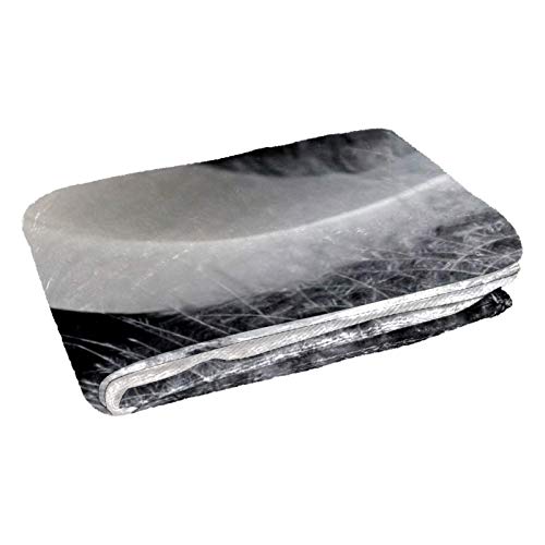 Couverture douce contre le froid : plaid plumes blanches chaud pour lit et canapé - 3
