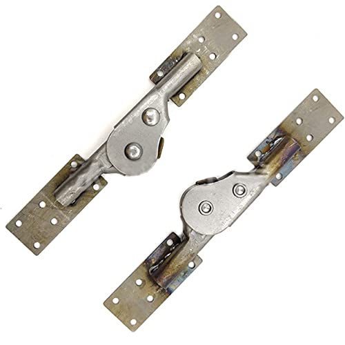 Sofa Support Hinge Adjustable Angle Hinge Stay Lid Hinge Support Fold Lift Up Drop Bracket Heavy Duty Adjuster for Sofa Bed Headboard Coffee Table Recliner Armrest Adjustment 90 to 180 Degree, 2 Pack