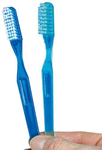 Brosses à dents jetables avec dentifrice Mediware | Boîte de 100