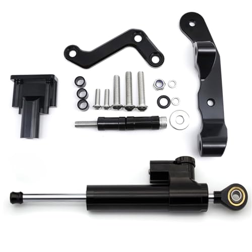 Amortisseur direction carbone Yamaha MT-03 support de fixation CNC premium