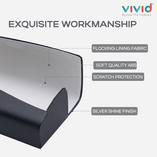 Image of VIVID Unisex Specs Magnetic Eyewear Dabbi Faux Leather Hard Case Cover