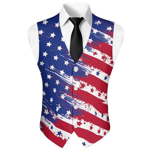 Men's Formal Dress Vest for Suit Tuxedo 3 Pockets Business Holiday Suit Vest2