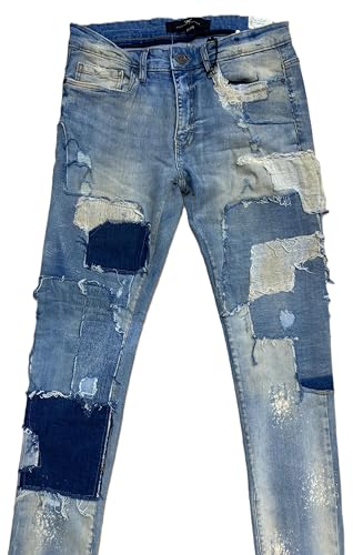 Mens Sean Iced Lager Jeans (JS1229) (P)2