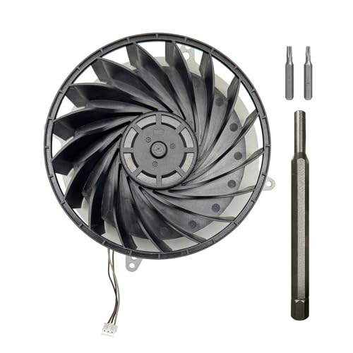 Ventilador Sony PlayStation 5 de 17 aspas G12L12MS1AH-56J14 para control de temperatura