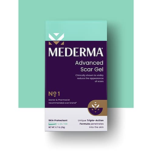 Mederma Advanced Scar Gel – Advanced Scar Treatment for Old and New Scars – #1 Doctor & Pharmacist Recommended Brand – 0.70oz (20g) Mederma Advanced Scar Gel – Advanced Scar Treatment for Old and New Scars – #1 Doctor & Pharmacist Recommended Brand – 0.70oz (20g)