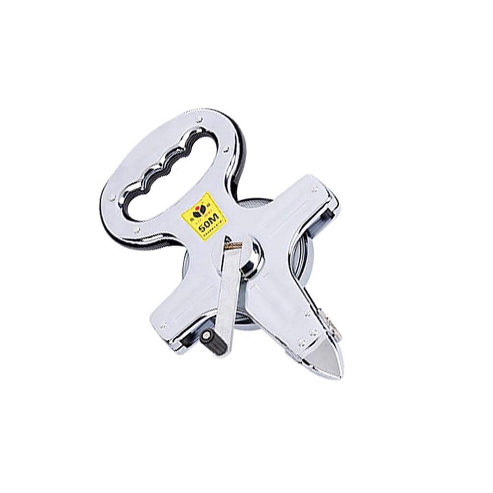 Mètre Ruban Rétractable en Acier Inoxydable 100m Multifonction