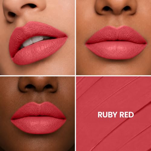Image of Fashion Colour Supreme Lasting Honey Lip Non Transfer Lipstick 2.6g | Lipstick For Women | Available in 18 Super Creamy Shades | (314- Ruby Red, 2.6g)