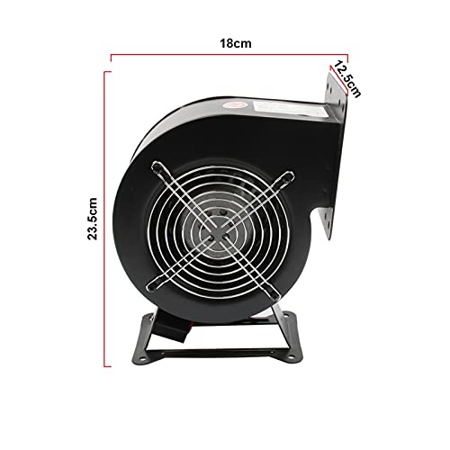 Soplador de aire centrífugo con escape de polvo eficiente 120W 4