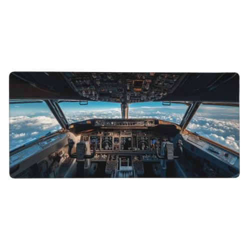 Alfombrilla de ratón de aviación tamaño 2XL para tu escritorio de oficina