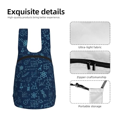 Mochila plegable ligera para senderismo y viaje miniatura 5