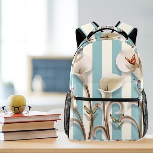 Sac à dos d'école pour adolescentes et filles grand format multicolore