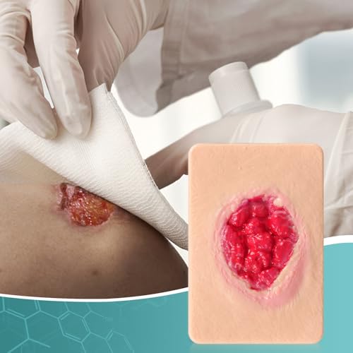 Image of Wound Packing Trainer, Overgrown Granulation Wound Simulation Models for Medical Education, Wound Care Demonstrations Tool