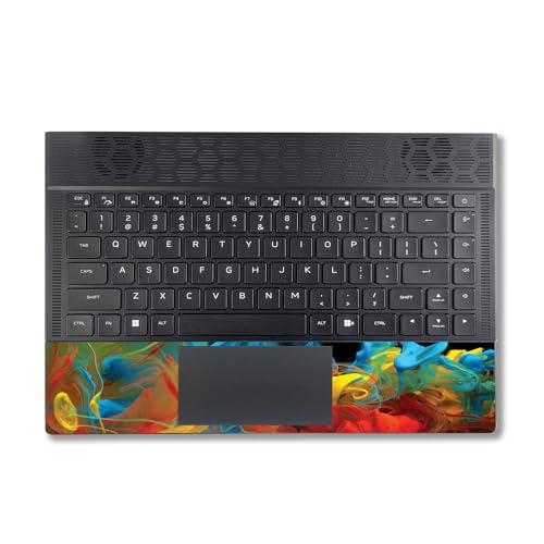 Image of MightySkins Skin Compatible with Alienware X14 R2 (2023) Full Wrap Kit - Primary Smoke | Protective, Durable, and Unique Vinyl Decal wrap Cover | Easy to Apply & Change Styles | Made in The USA