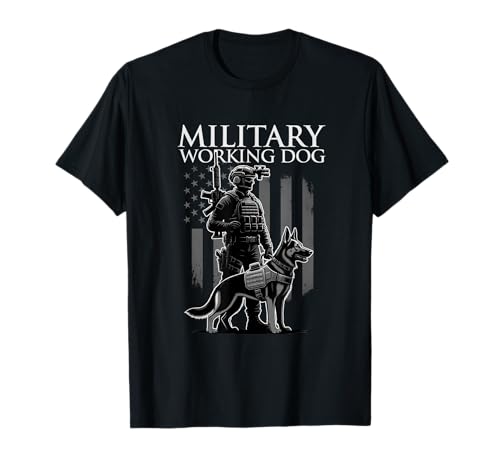 Military Working Dog Tactical Operator GSD T-Shirt