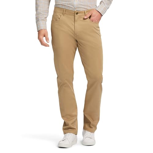 IZOD Men's 5 Pocket Sateen Pant