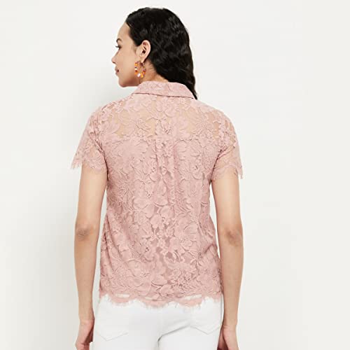 Image of Max Women's Polyester Blend Regular Fit Top
