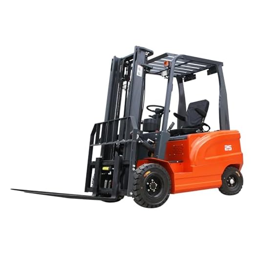 2.5 Ton Compact Electric Forklift (Orange)