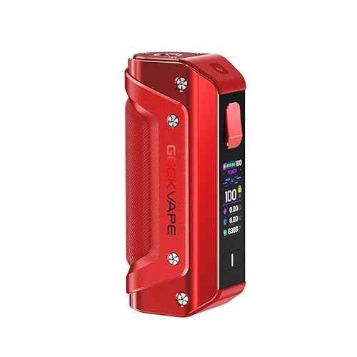 Geek vape Aegis Solo 3 (S100) Box Mod 100W bhLbg M[Nx[v C[WX \ dq^oR VAPE (xCvohZbg) (Red)