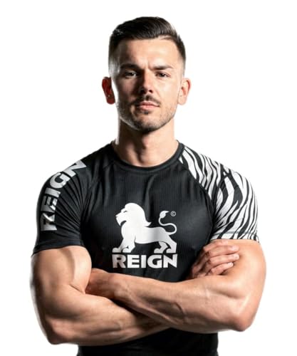 Rashguard MMA BJJ Homme REIGN Ceinture Blanche idéal pour vos sessions au dojo