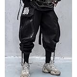 Niepce Inc Men's Techwear Cargo Pants, Black, Large - Image 5