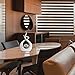 FJS Home Decor Modern Art Ceramic Statue Table Decorations for Dining Room Living Room Office Centerpiece (Small)