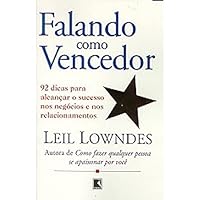 Falando como vencedor 8501057886 Book Cover