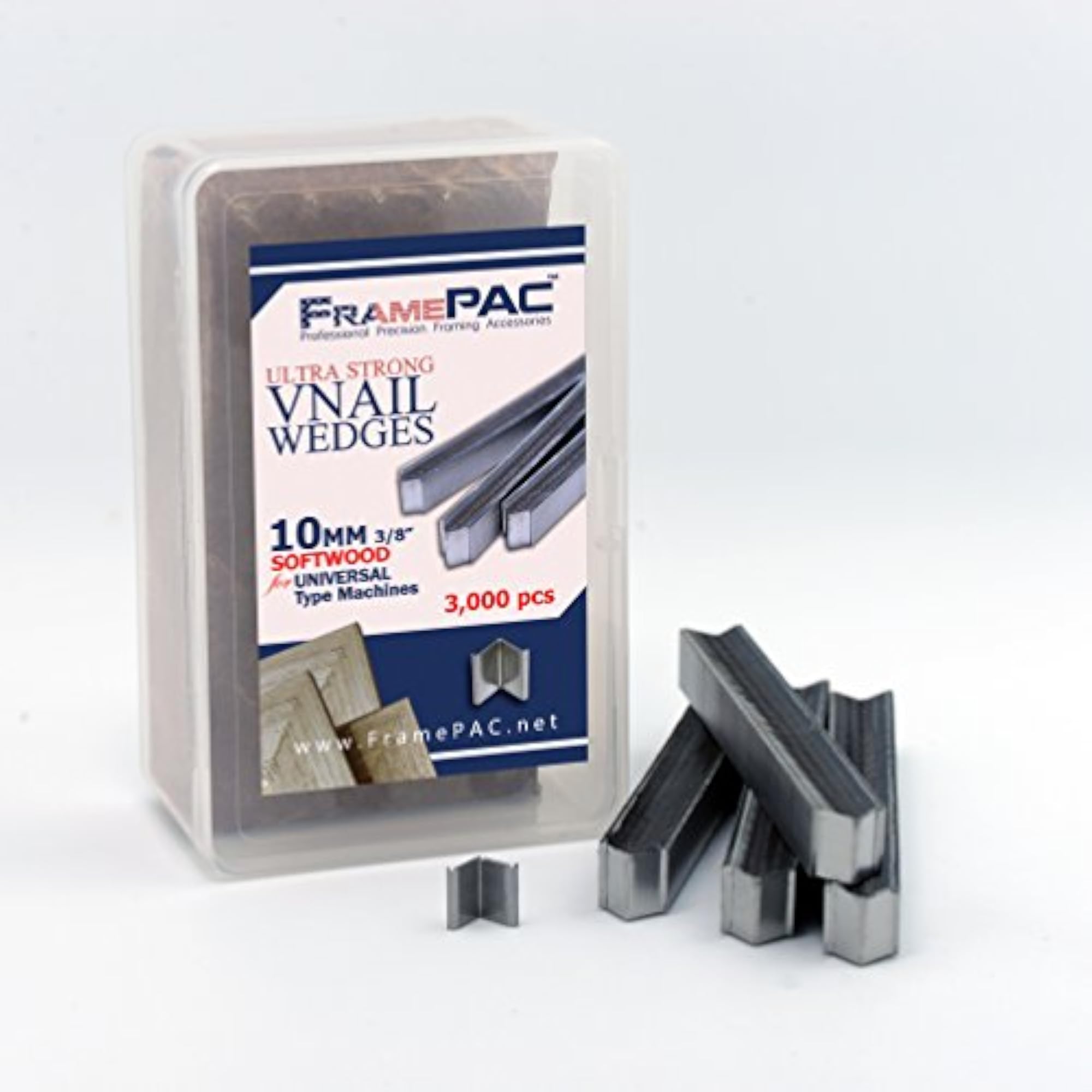 V Nails for Picture Frames Softwood Universal 10mm Pack of 3000