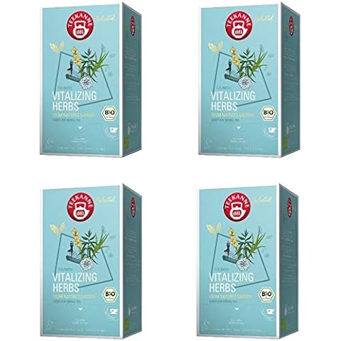 Teekanne Selected Vitalizing Bio Herbs Luxury Cup Pyramidenbeutel 40g Cover