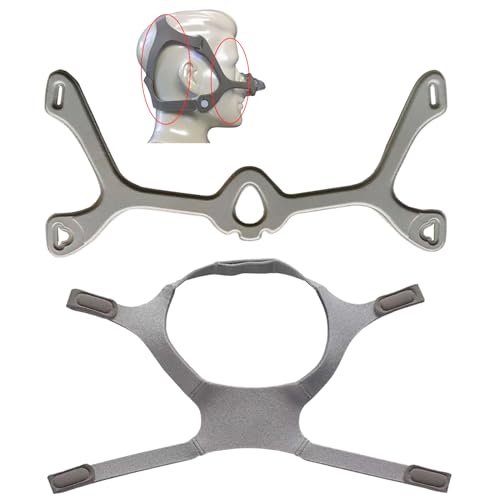 2-Pack Headgear and Fabric Frame Compatible with Wisp Nasal Mask Replacement Frame and CPAP Headgear for WP Standard Size