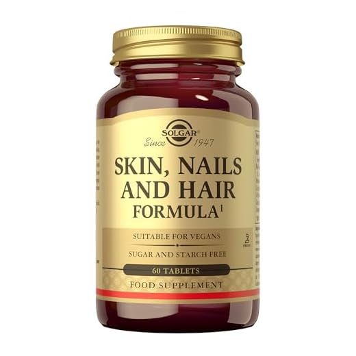 Solgar Fórmula estética, Para pelo, piel y uñas, Aroma Vainilla, 60 Unidades (Paquete de 1)