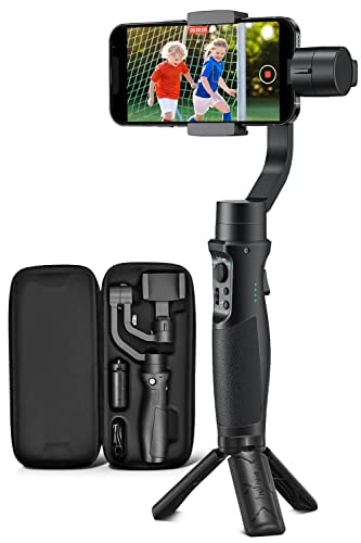 Amazon.co.jp: Hohem mobile+ 2022 スマホジンバル スタビライザー 3軸 