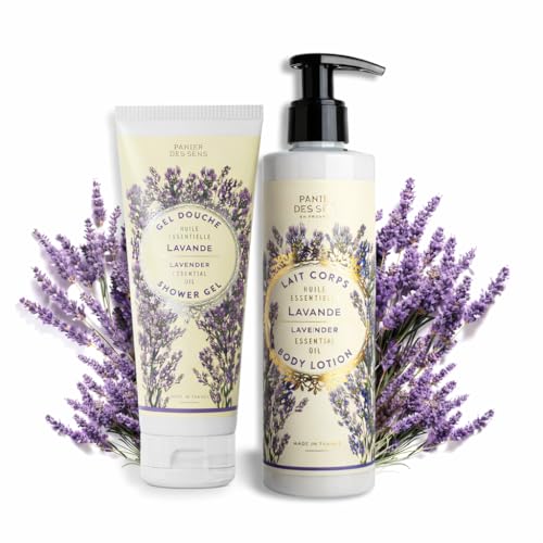 Panier des Sens Lavender Body Wash &amp; Lotion Set 6.8 + 8.5 fl oz