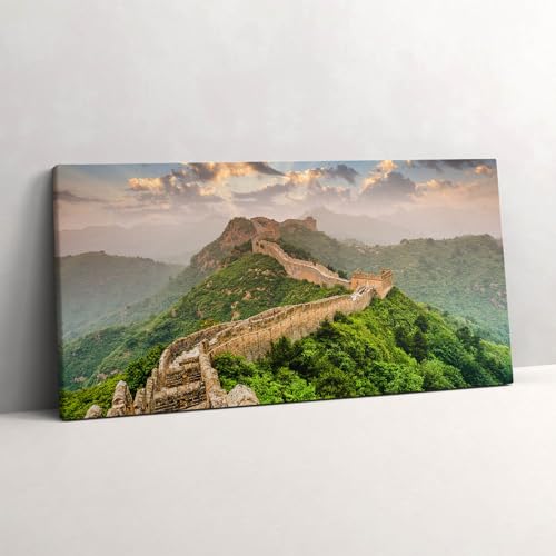 La grande muraille de Chine en grand tableaux 120x60cm murale d'art