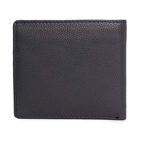 Image of KARA Brown Men's Nappa Leather Bifold Wallet | Slim Genuine Leather Wallet with 8 Card Holder Slots | Compact Everyday Wallet for Office, Travel, Gifting and Daily Use | A Great Gift for Him