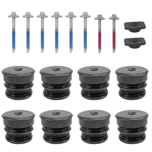 CZTNQKT Silicone Body Mount Bushings Bolt Kit - Compatible with